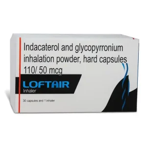 Loftair Inhaler 110 Mcg 50 Mcg