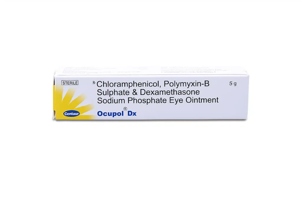 Ocupol Dx Eye Ointment 5 Gm