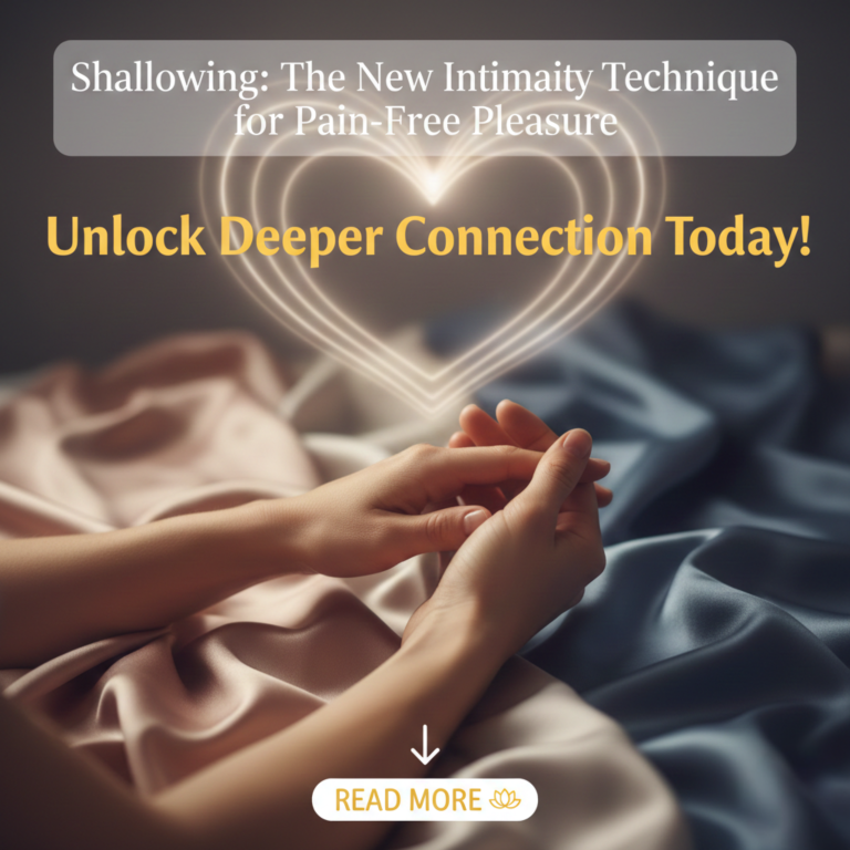 Shallowing: The New Intimacy Technique for Pain-Free Pleasure