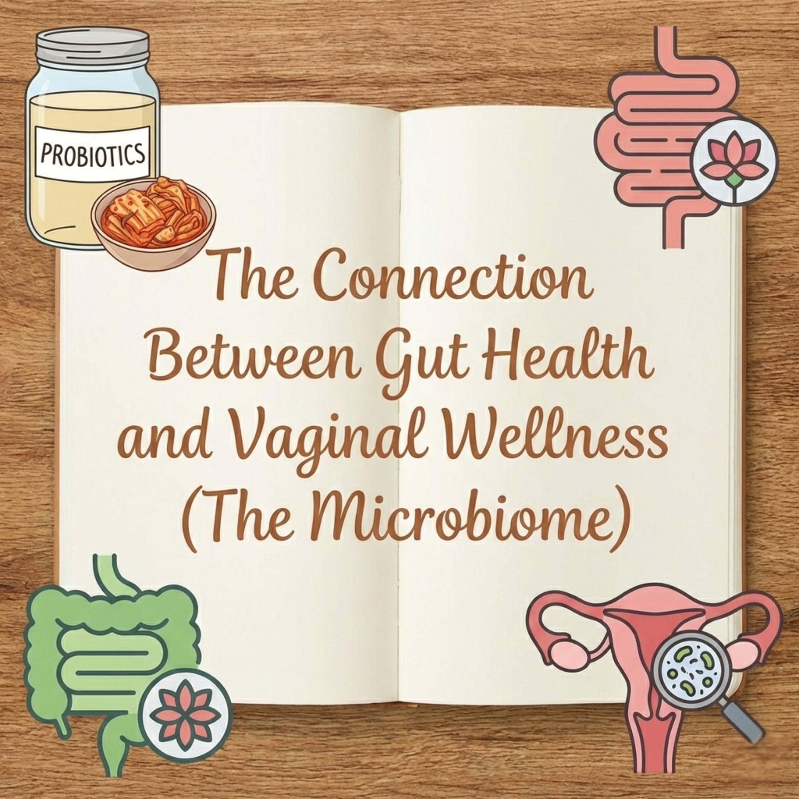 The Connection Between Gut Health and Vaginal Wellness (The Microbiome)