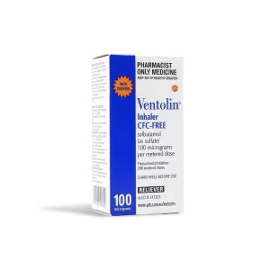 Ventorlin Cfc Free Inhaler 100 Mcg 18 Mg