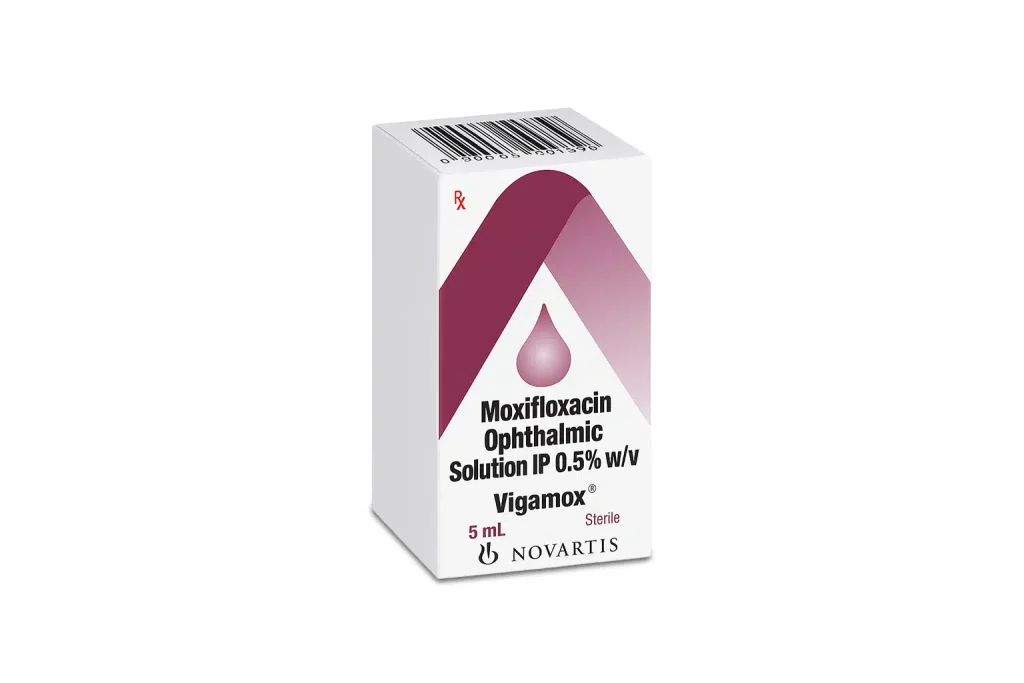 Vigamox 5ml Eye Drops For Infection