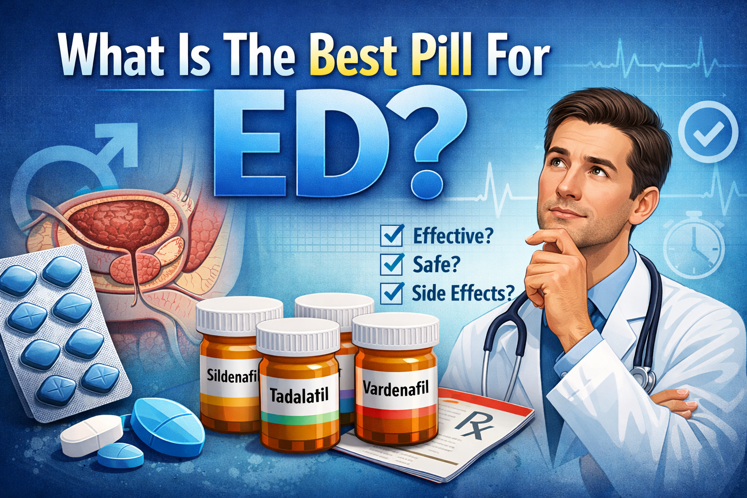 What Is The Best Pill For Ed?